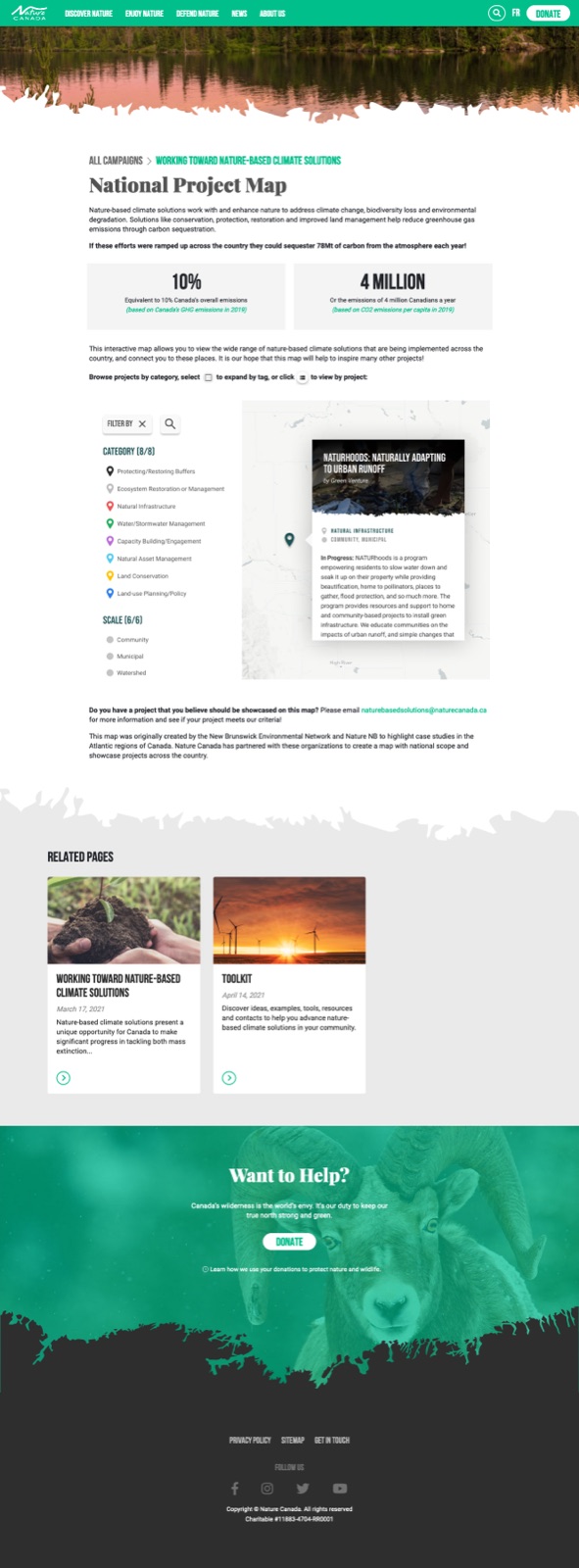 Nature Canada Municipal30x30 — resource library and pilot city profiles