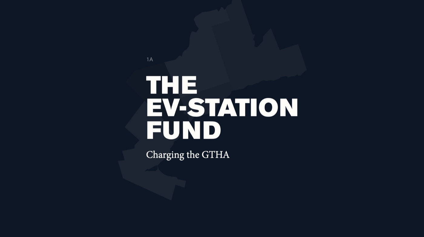 EV Station Fund brand mark — Charging the GTHA