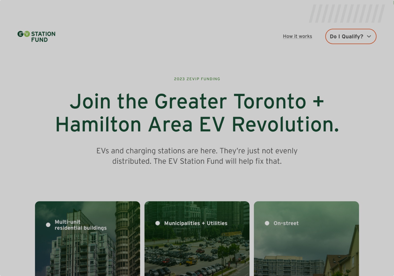TAF EV Station Fund — campaign and applicant-facing web platform